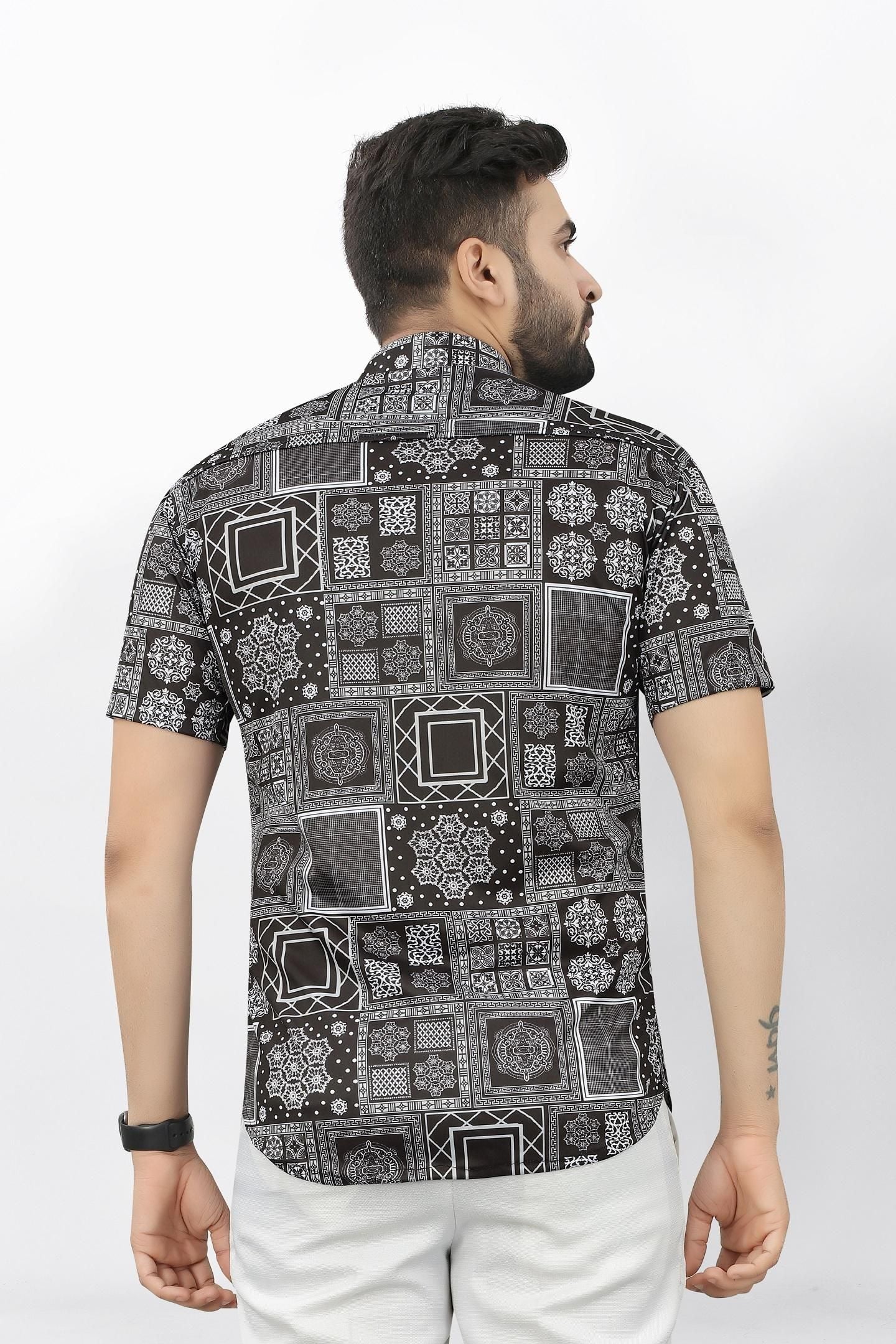 Men's Printed Shirt Roposo Clout