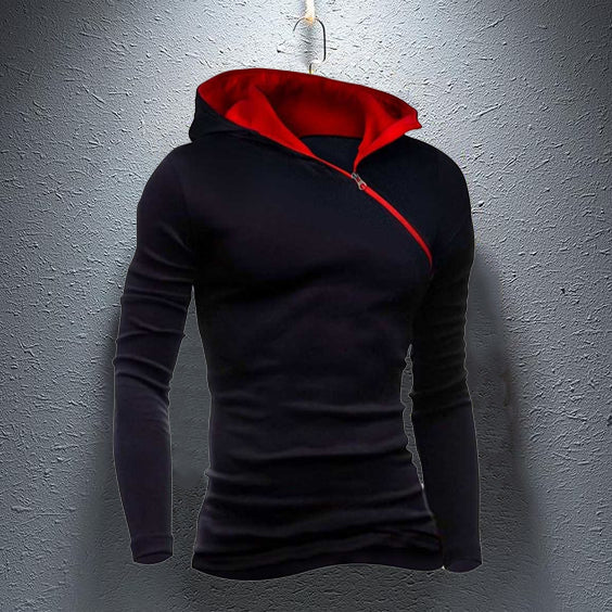 Mens Casual Cotton Color Block Hoodies Roposo Clout