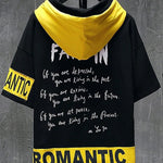 Eyebogler Men Half Sleeves Hooded Neck T-shirt Roposo Clout