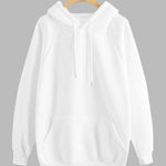 Men's Solid Fleece Hoodies Roposo Clout