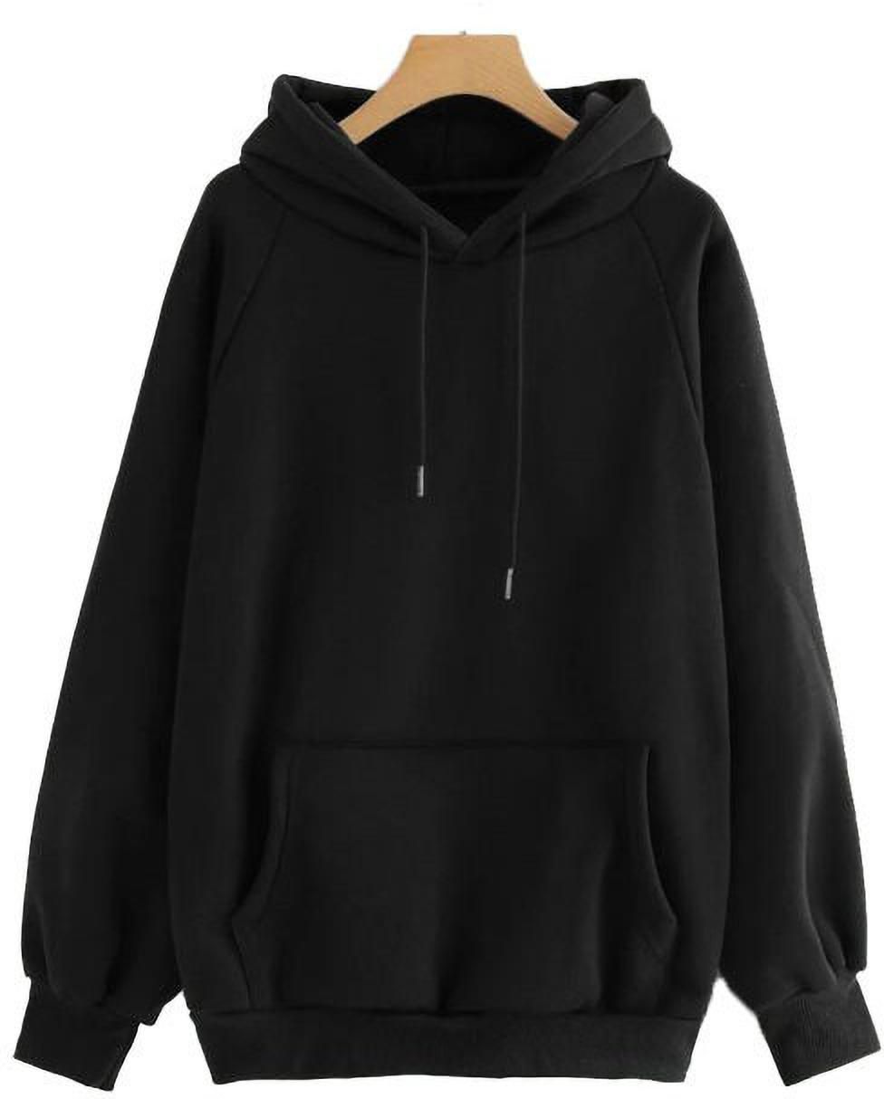 Men's Solid Fleece Hoodies Roposo Clout