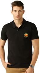 Poly Cotton Solid Half Sleeves Mens Polo T-Shirts Roposo Clout
