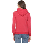Campus Sutra Women's Solid Stylish Casual Hooded Sweatshirts Roposo Clout