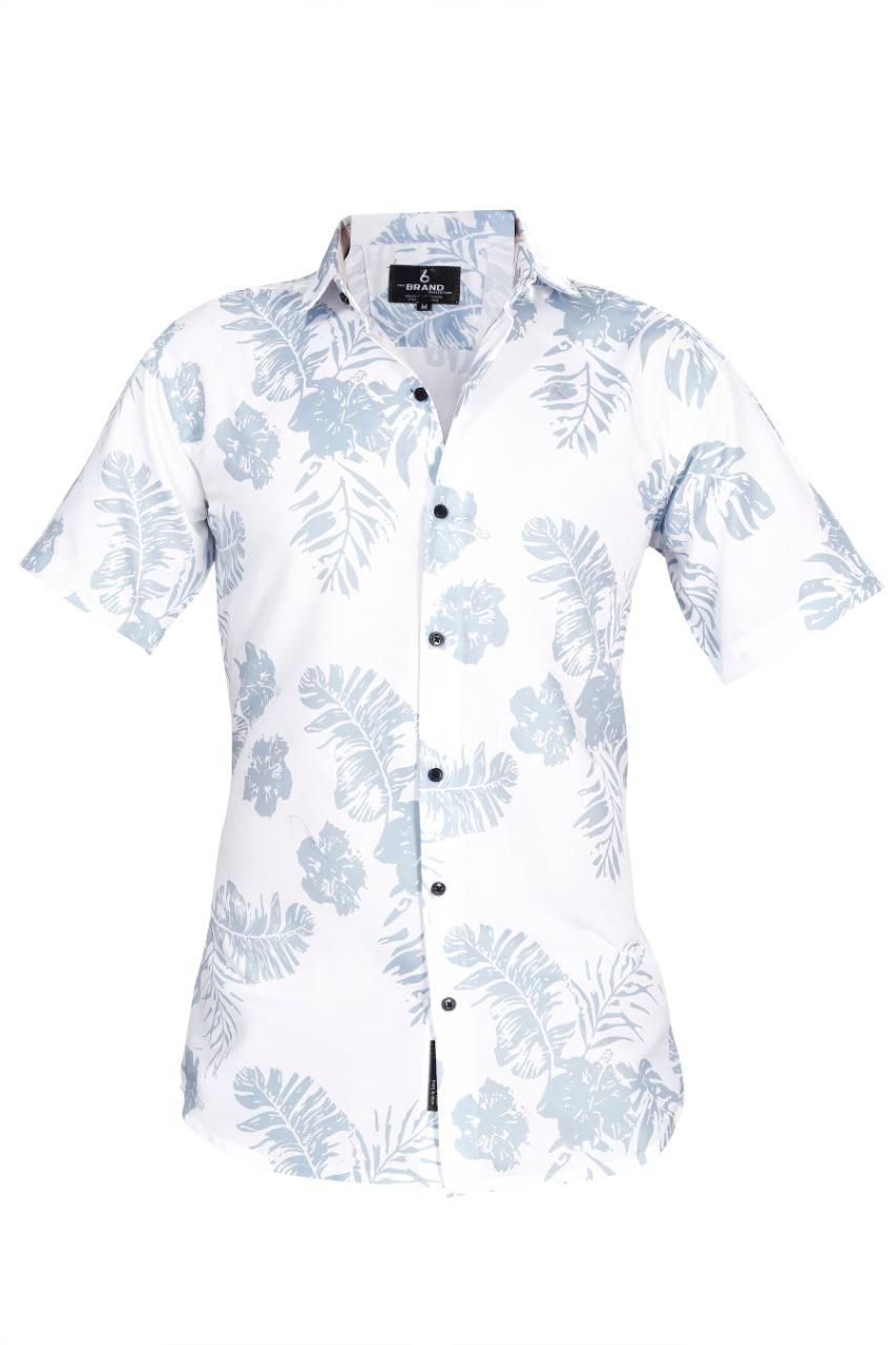 Rayon Printed Half Sleeves Regular Fit Mens Casual Shirt Roposo Clout