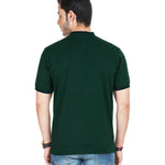 Poly Cotton Solid Half Sleeves Mens Polo T-shirt (Pack of 3) Roposo Clout